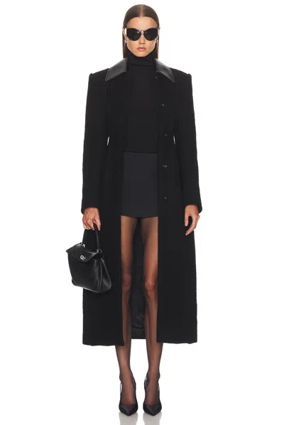 Sportmax Aere Coat In Black