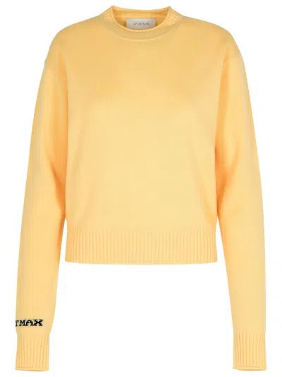 Sportmax Agadir1234 Ivory Wool Blend Sweater