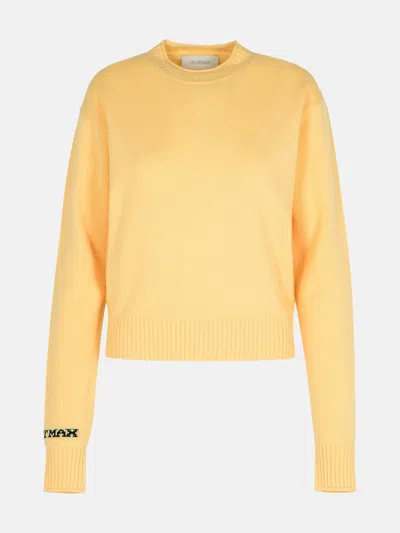 SPORTMAX 'AGADIR1234' IVORY WOOL BLEND SWEATER