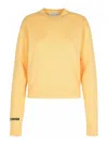 Sportmax 'agadir1234' Ivory Wool Blend Sweater In Yellow