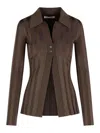 Sportmax Striped Viscose Cardigan Long Sleeves In Multi