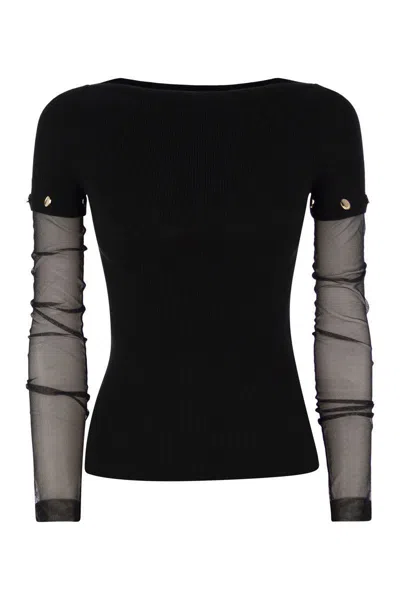 Sportmax Alcide - Tight-fitting Stretch Viscose Jersey