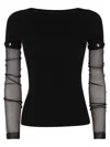 Sportmax T-shirts In Black