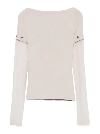 SPORTMAX TOP - CREMA