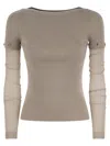 Sportmax Women's Alcide - Tight-fitting Stretch Viscose Jersey In Turtledove