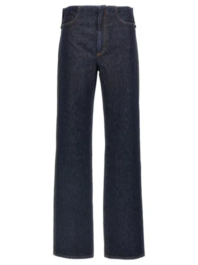 Sportmax 5-pocket Trousers In Dark Denim In Blue