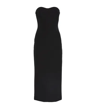 Sportmax Alloro Midi Dress In Black