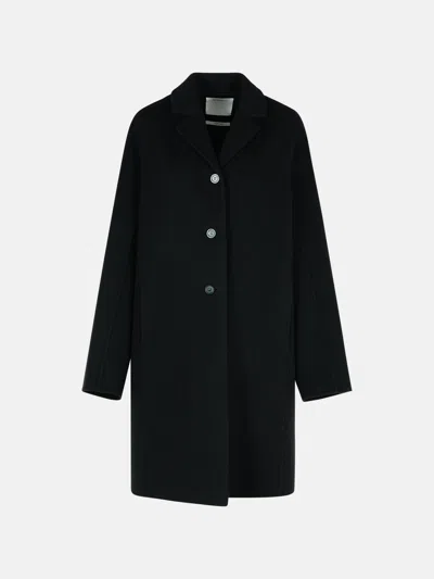 Sportmax Andria' Black Wool Coat