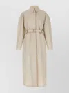 Sportmax Antiope1234 Coats And Trench Coats White In Neutral