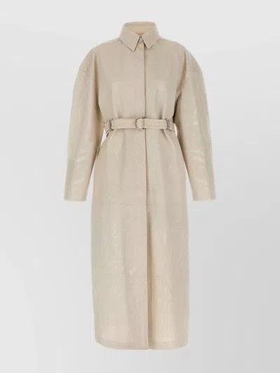 SPORTMAX 'ANTIOPE1234' TRENCH COAT BELTED WAIST