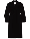 Sportmax Stretch Duster Coat In Technical Viscose In Schwarz