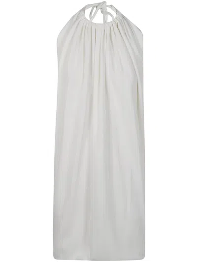 Sportmax Arizona123 Jersey Mini Dress Clothing In White