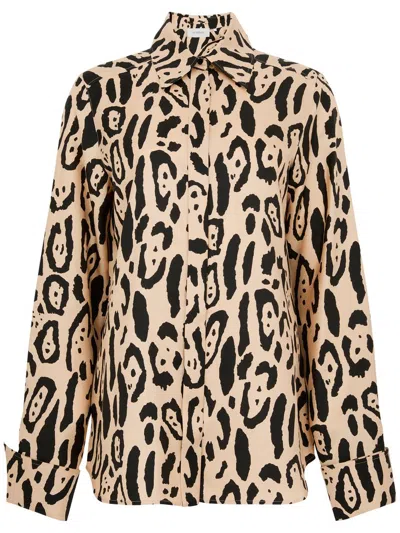 SPORTMAX ARMONY ANIMALIER SHIRT
