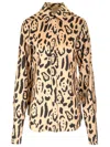 Sportmax Armony Animal Patterned Long-sleeved Shirt
