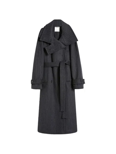 Sportmax Arold Coat In Black