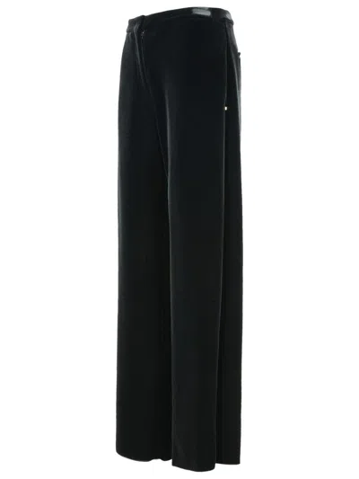 Sportmax 'arte1234' Black Polyester Blend Pants