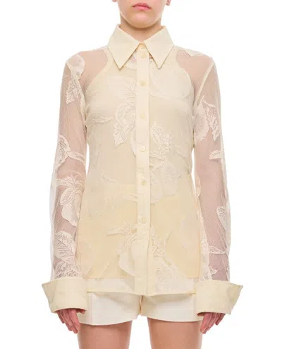 SPORTMAX SPORTMAX ASTI LACE SHIRT