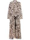 Sportmax Astoria Maxi Dress In Neutrals