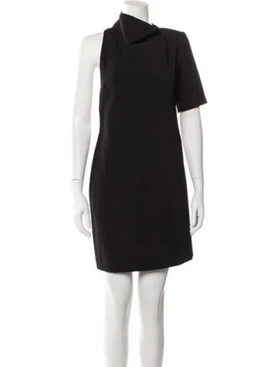 Pre-owned Sportmax Asymmetrical Mini Dress In Multi