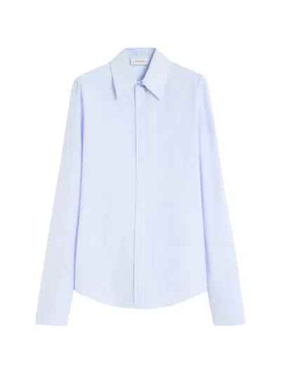 Sportmax Long Sleeve Shirt In Blue