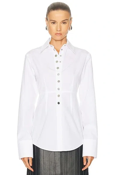 Sportmax Azoto Top In White