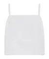 Sportmax White Carmine Tank Top In White