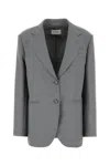 Sportmax Wool Baffo Blazer Single-breasted Notch Lapel