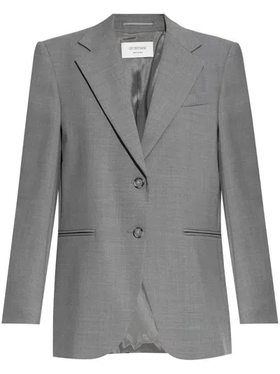 Sportmax Baffo Blazer In Grey