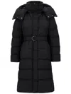 Sportmax Black Polyester Down Jacket In Black