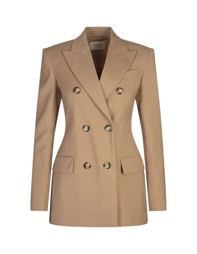 SPORTMAX BEIGE ADAMO BLAZER