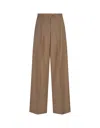 SPORTMAX BEIGE VELA TROUSERS