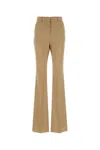 SPORTMAX BEIGE WOOL HANGAR PANT