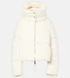 Sportmax Beira Oversized Down Jacket In White