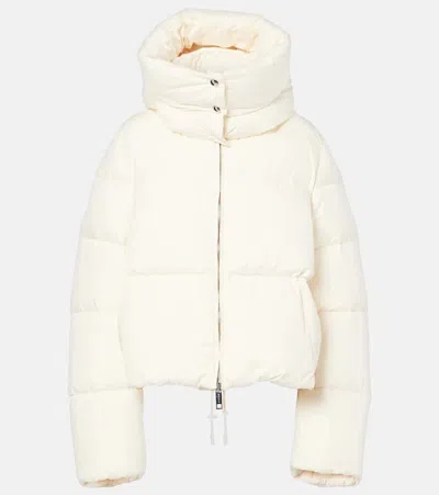 Sportmax Beira Oversized Down Jacket In Brown