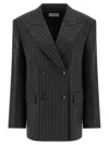 Sportmax Belford1234 Blazer In Gray