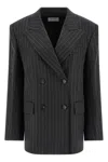 Sportmax Belford1234 Blazer In Gray