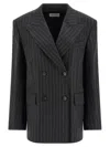 Sportmax Belford1234 Blazer In Gray