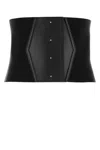 Sportmax Large Belt In Black