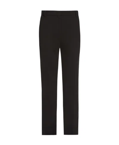 Sportmax Belt Loop Bag Casual Pants In Black