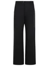 Sportmax Belt-loop Casual Pants In Black