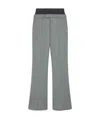 Sportmax Belt-loop Casual Pants In Gray