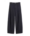 Sportmax Belt Loop Jeans In Black