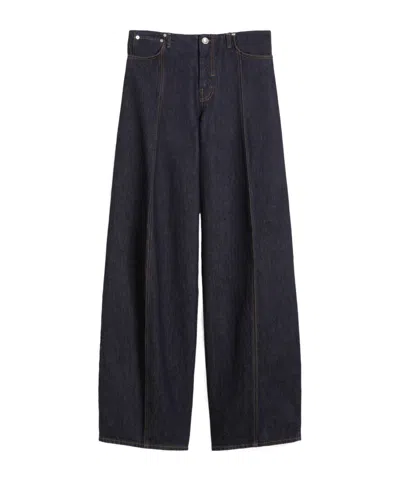 Sportmax Belt Loop Jeans In Black