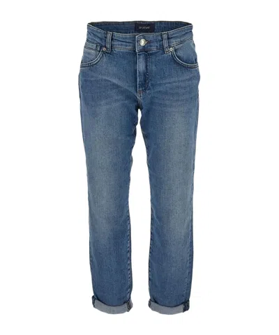 Sportmax Belt Loop Jeans In Blue
