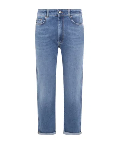 Sportmax Belt Loop Jeans In Blue