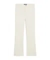 Sportmax Belt-loop Jeans In White