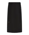 Sportmax Belt-loop Skirt In Black