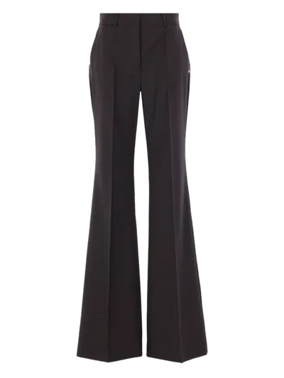 Sportmax Belt-loops Trousers In Brown