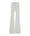 Sportmax White Wide-leg Trousers In White