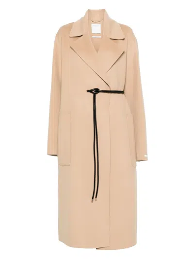 SPORTMAX BELTED COAT